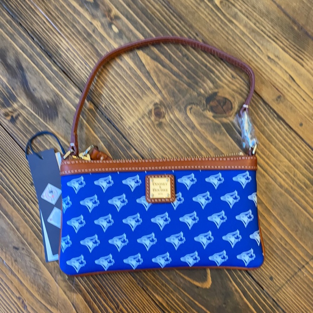 Toronto Bluejays Dooney & Bourke wristlet